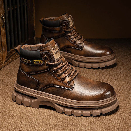 Men’s boots Trendy High Top British Working Wear